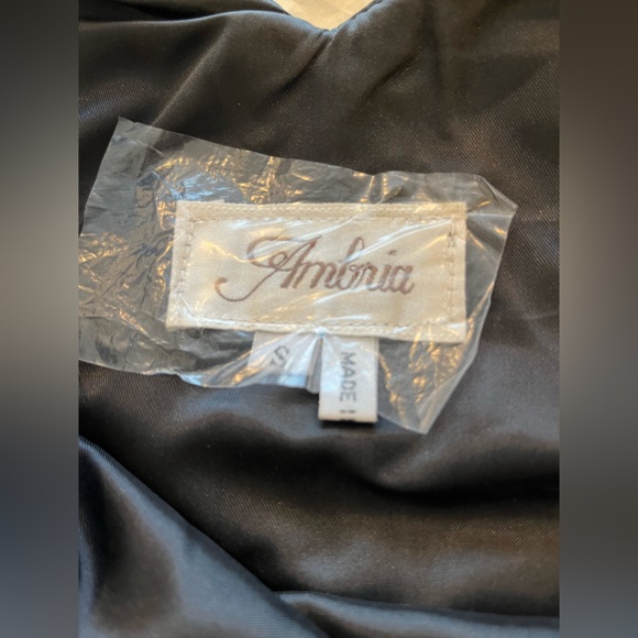 Black Suede Vintage 1980’s Dress - Picture 4 of 7